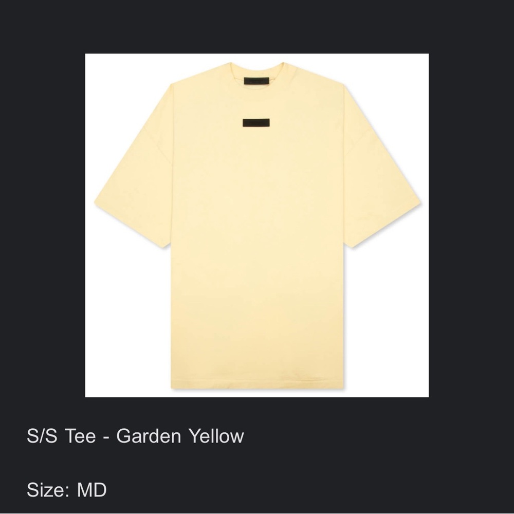 Essentials Fear of God Tshirt size medium men’s brand new